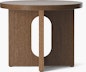 Androgyne Side Table, Dark Stained Oak