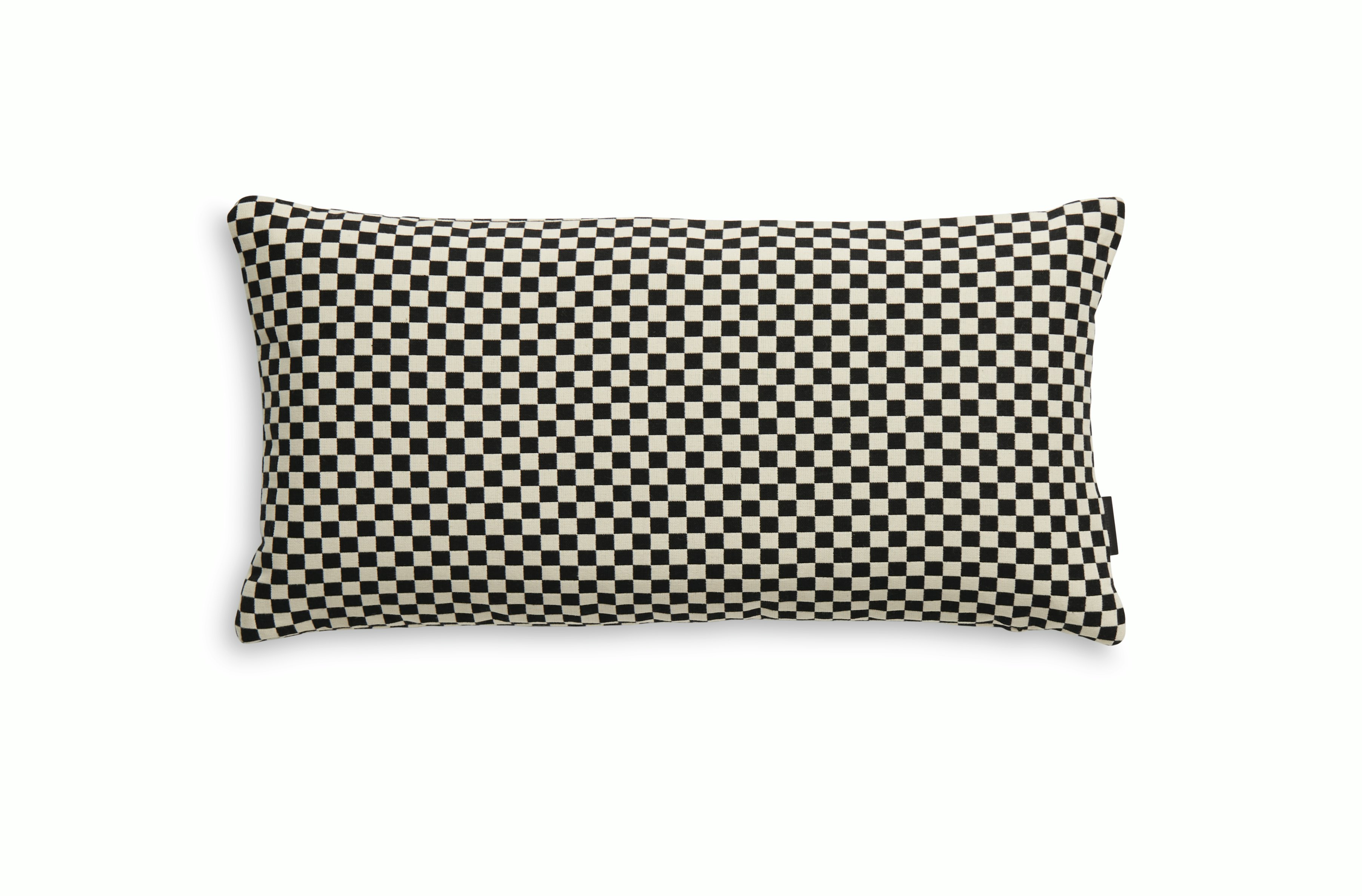 Checker Lumbar Throw Pillow by Alexander Girard