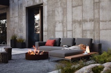 Grid Sofa with Chaise