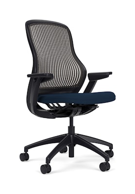 ReGeneration Task Chair - Height Adjustable, Dark, Espresso, Bluemarine, Plastic, Hard Wheel