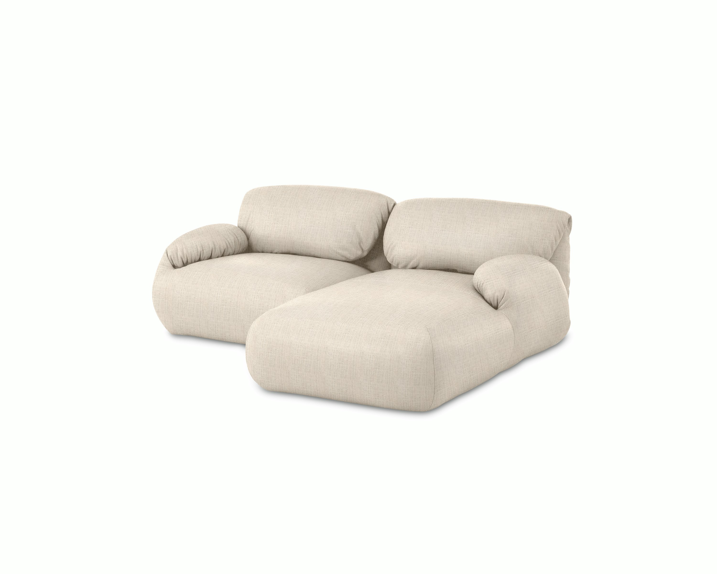 Luva Modular 2 Seat Sectional  - Right