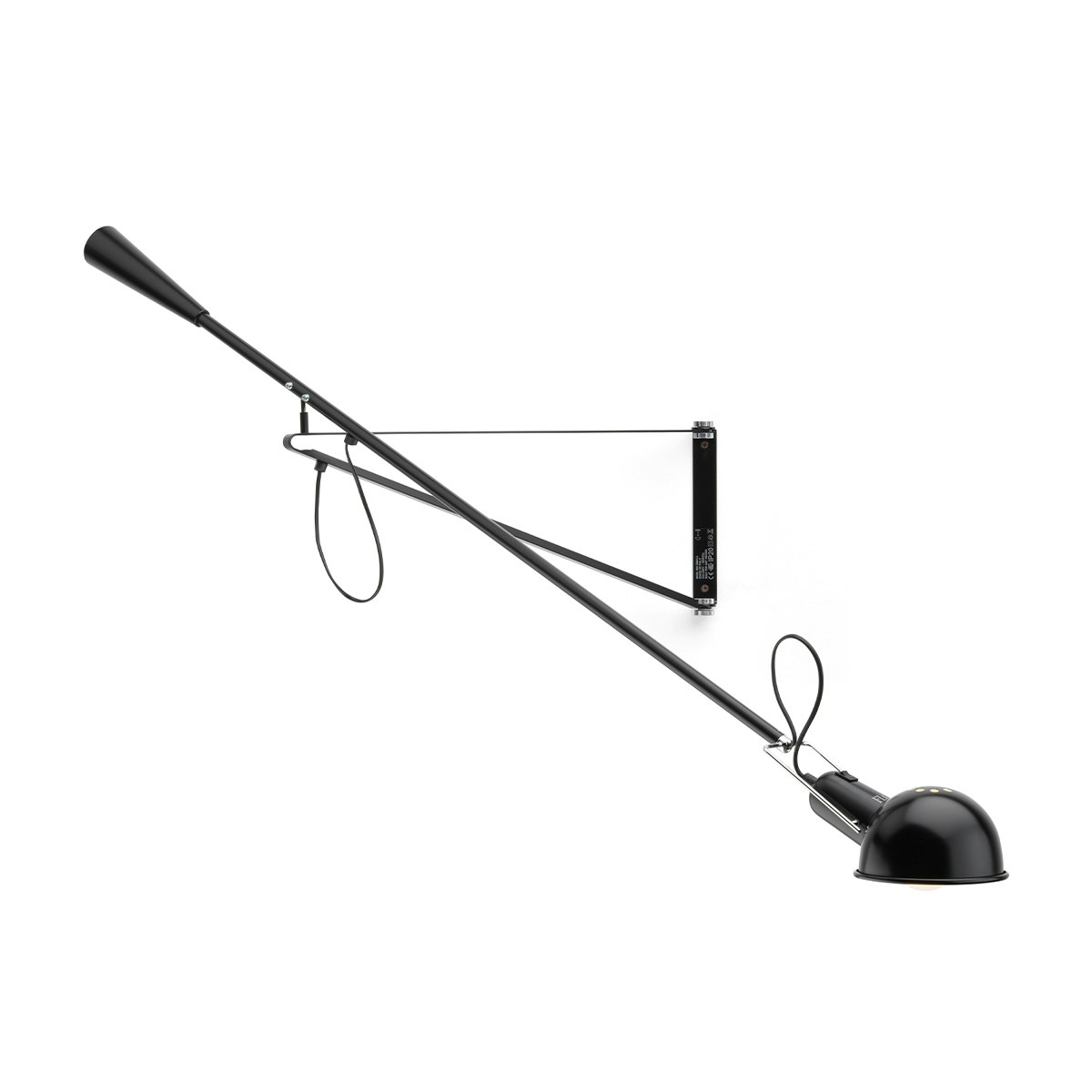 265 Wall Lamp - Small, Black