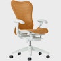 Mirra 2 Chair in Alpine with Ochre Butterfly Suspension
