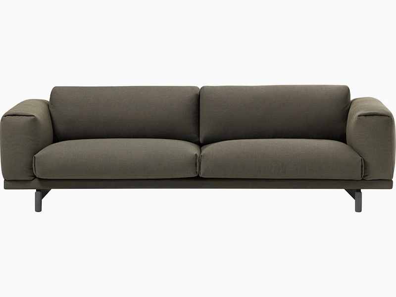 Rest 3 seater fiord 961 dark grey 0399