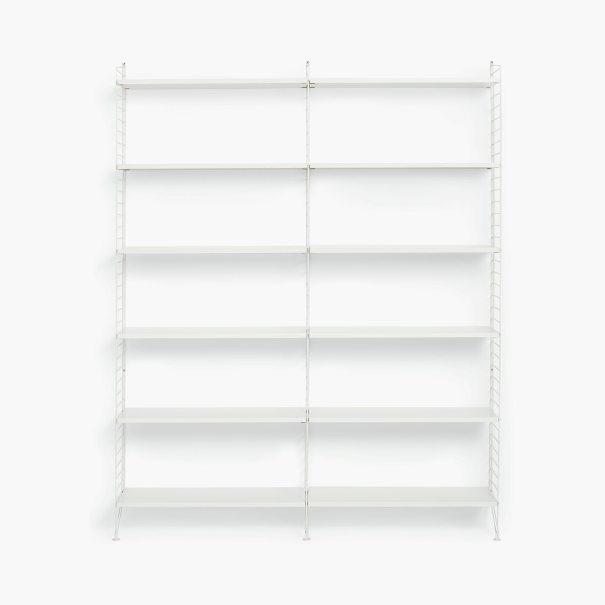 String Floor Shelving String Floor Shelving, 2 Bay