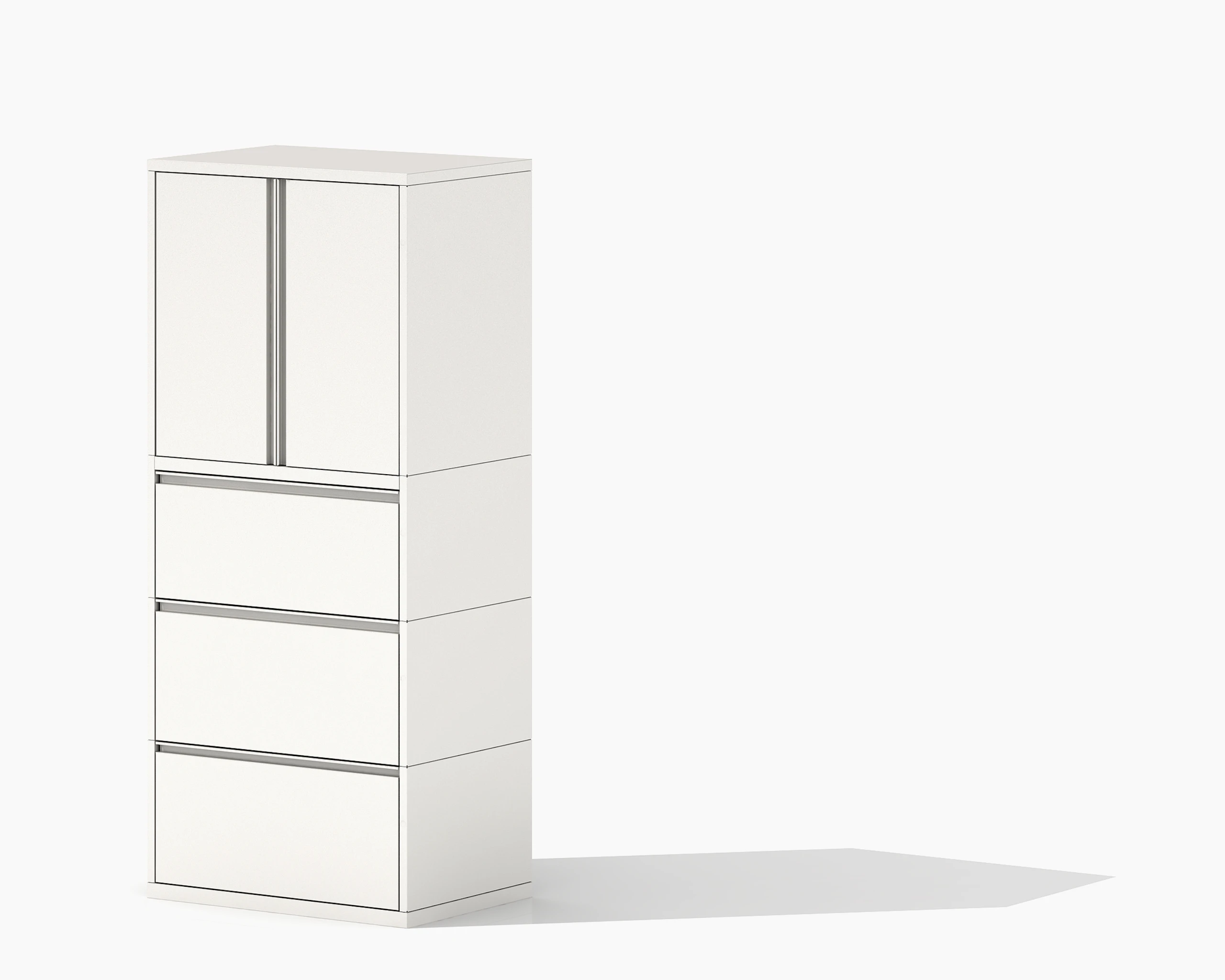 Meridian Stackable Lateral File with Storage Case