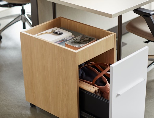 Anchor Mobile Tray Top Pedestal, Liner Accessory anchor tray top mobile pedestal felt PET liner accessory file drawer personal storage organization