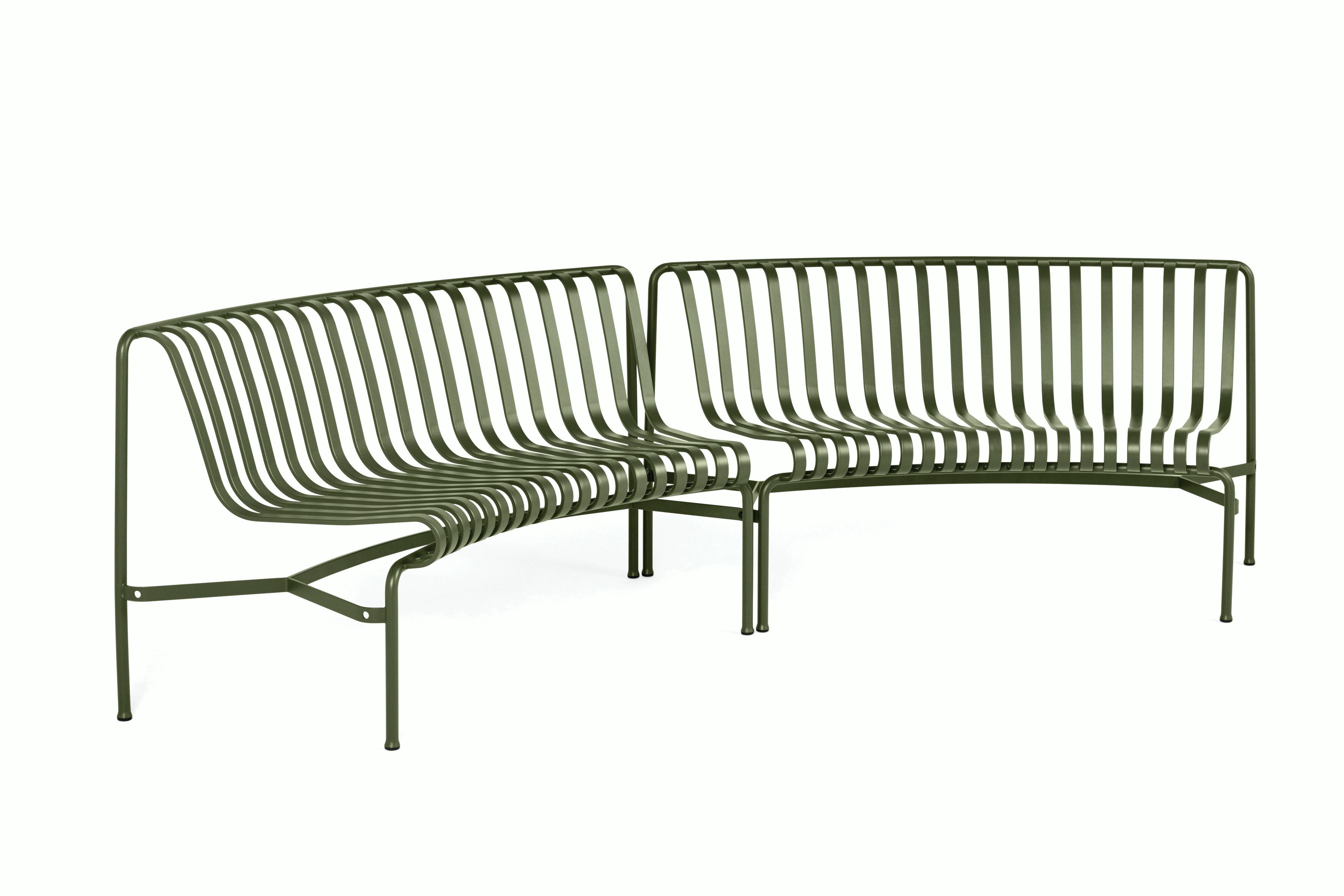 Palissade Park Dining Benches, Set of 2