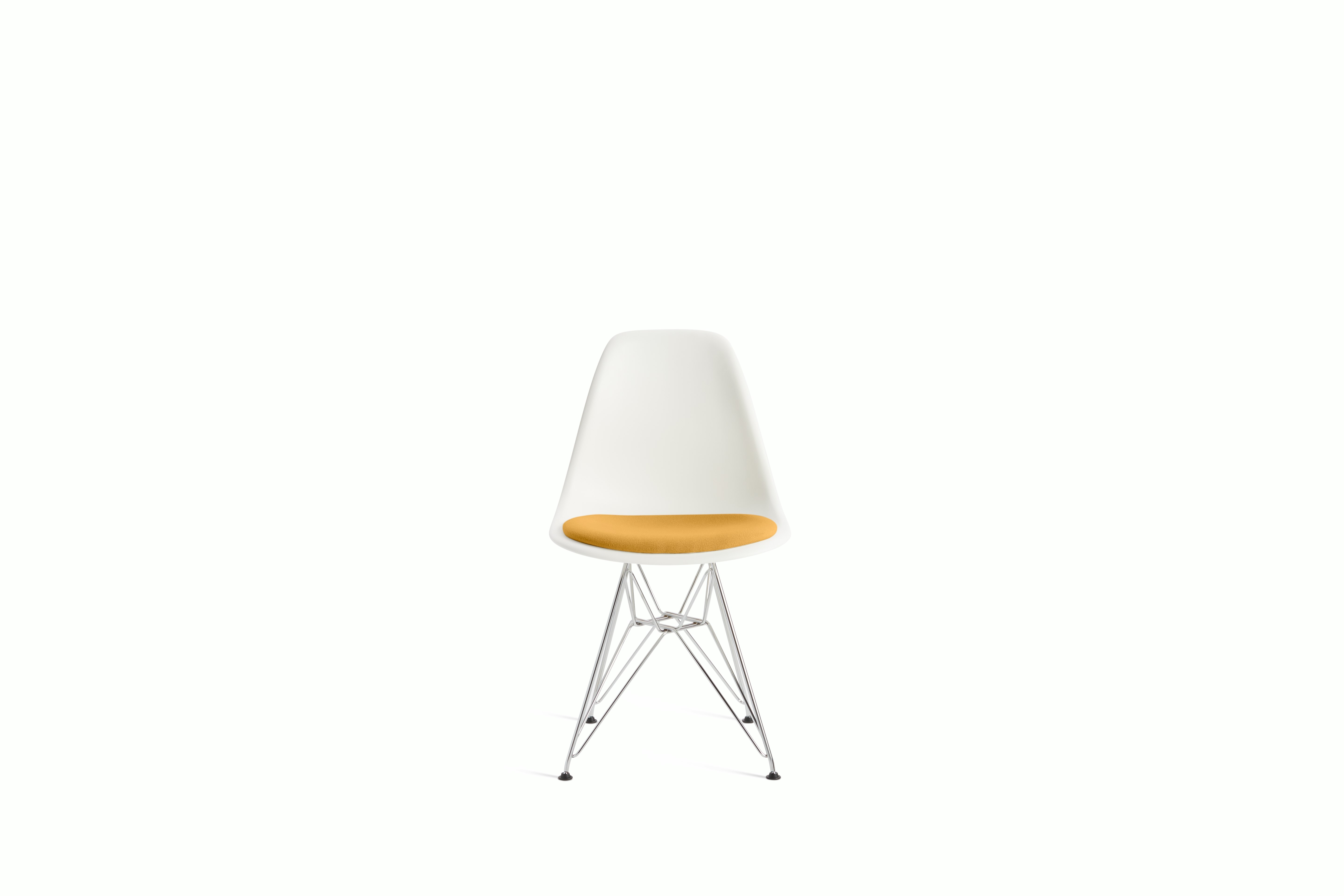 Eames Shell Side Chair with Seat Pad