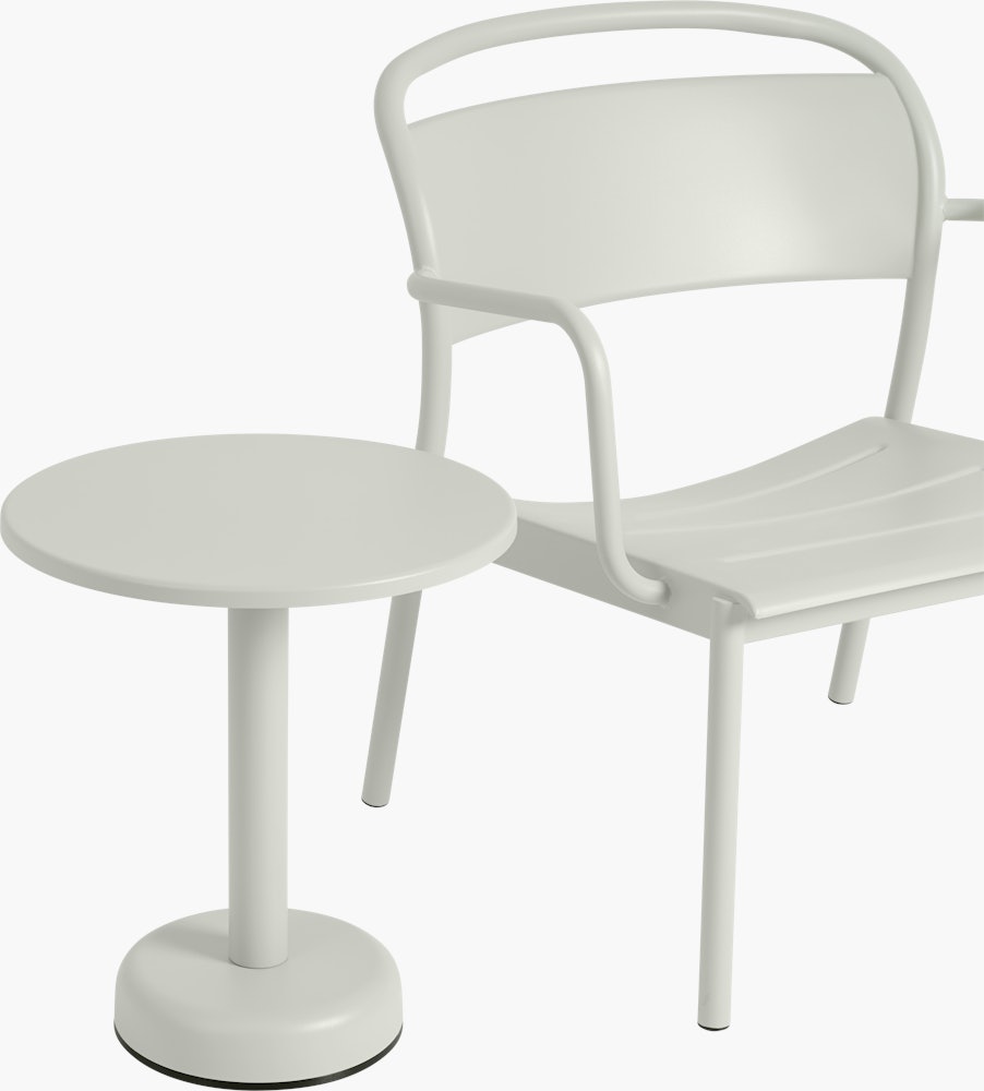 Linear Steel Side Table