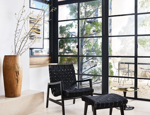 Risom Lounge chair with Ottoman Risom lounge chair ottoman knollstudio