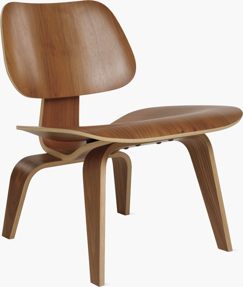 Eames Molded Plywood Lounge Chair Wood Base (LCW) Design Within Reach