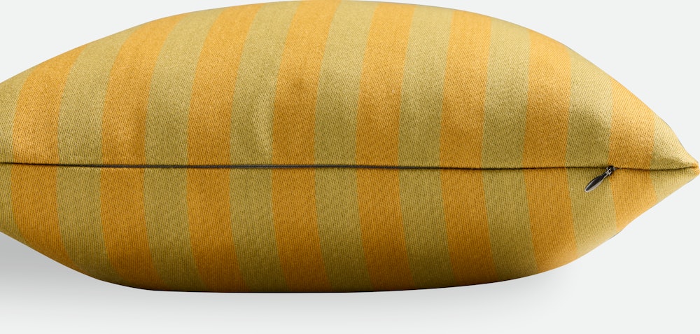 Toostripe Pillow - Ochre and Sienna