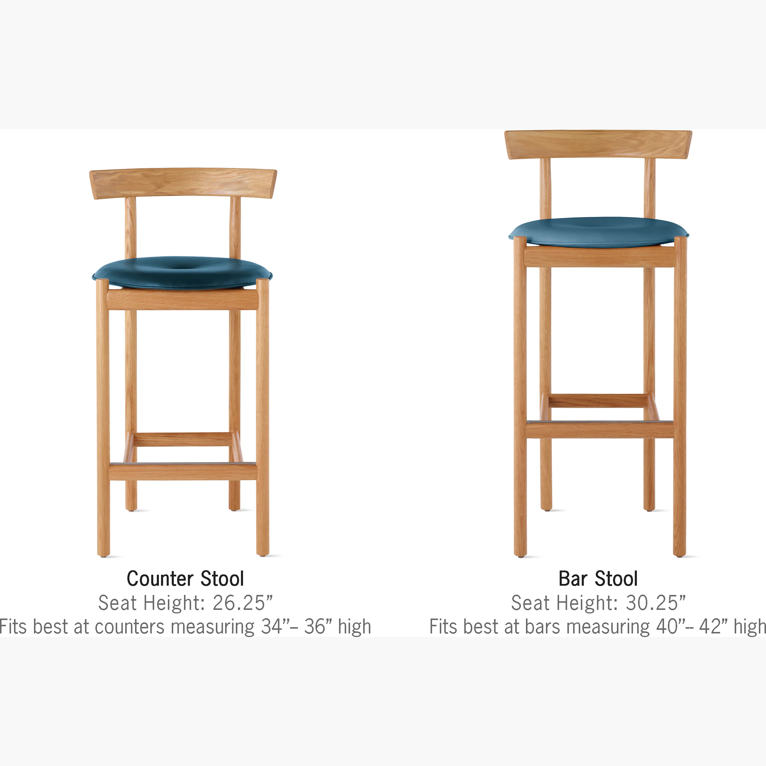 Comma Stool, Counter Height – Design Within Reach