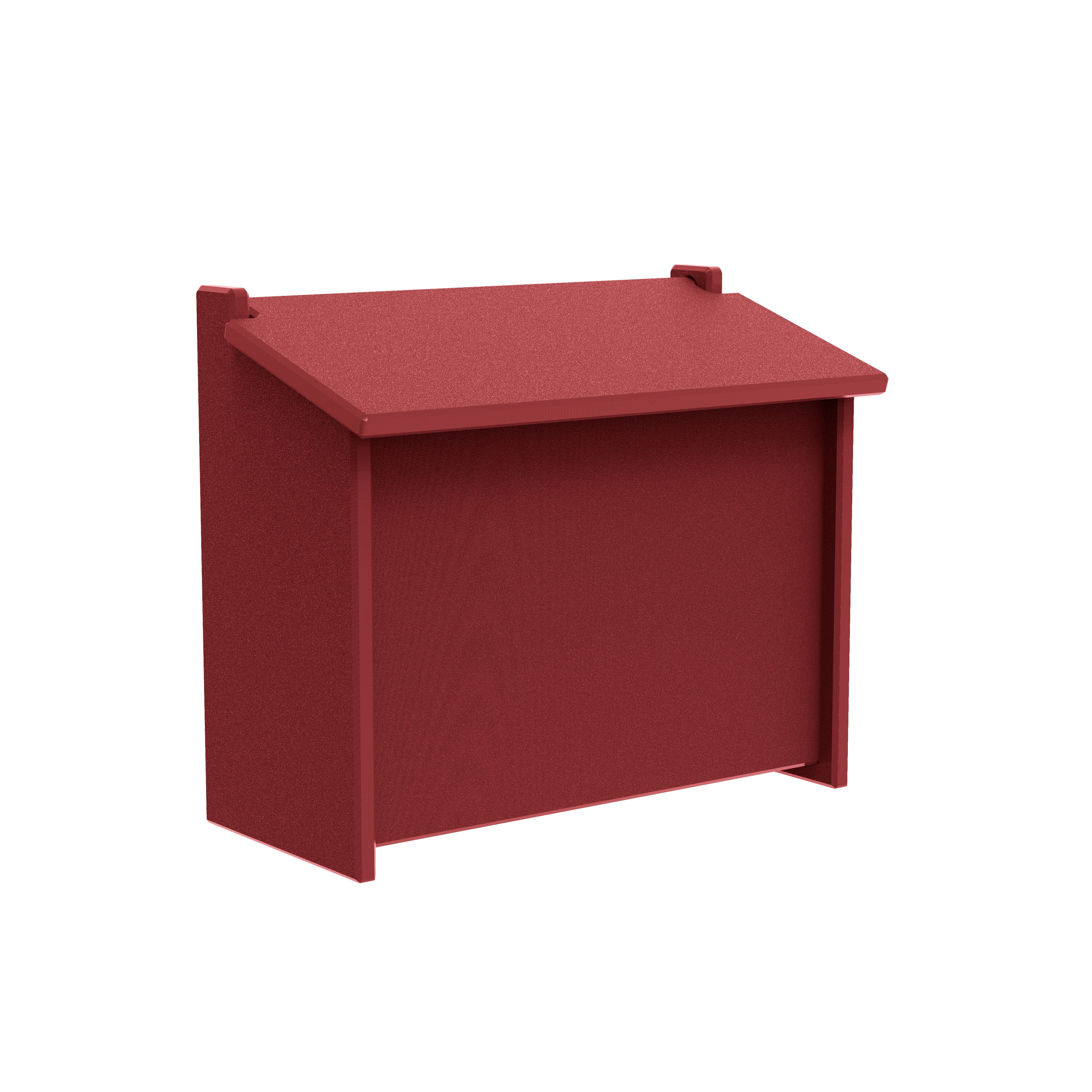 Loll Wall Mounted Mailbox - Chili