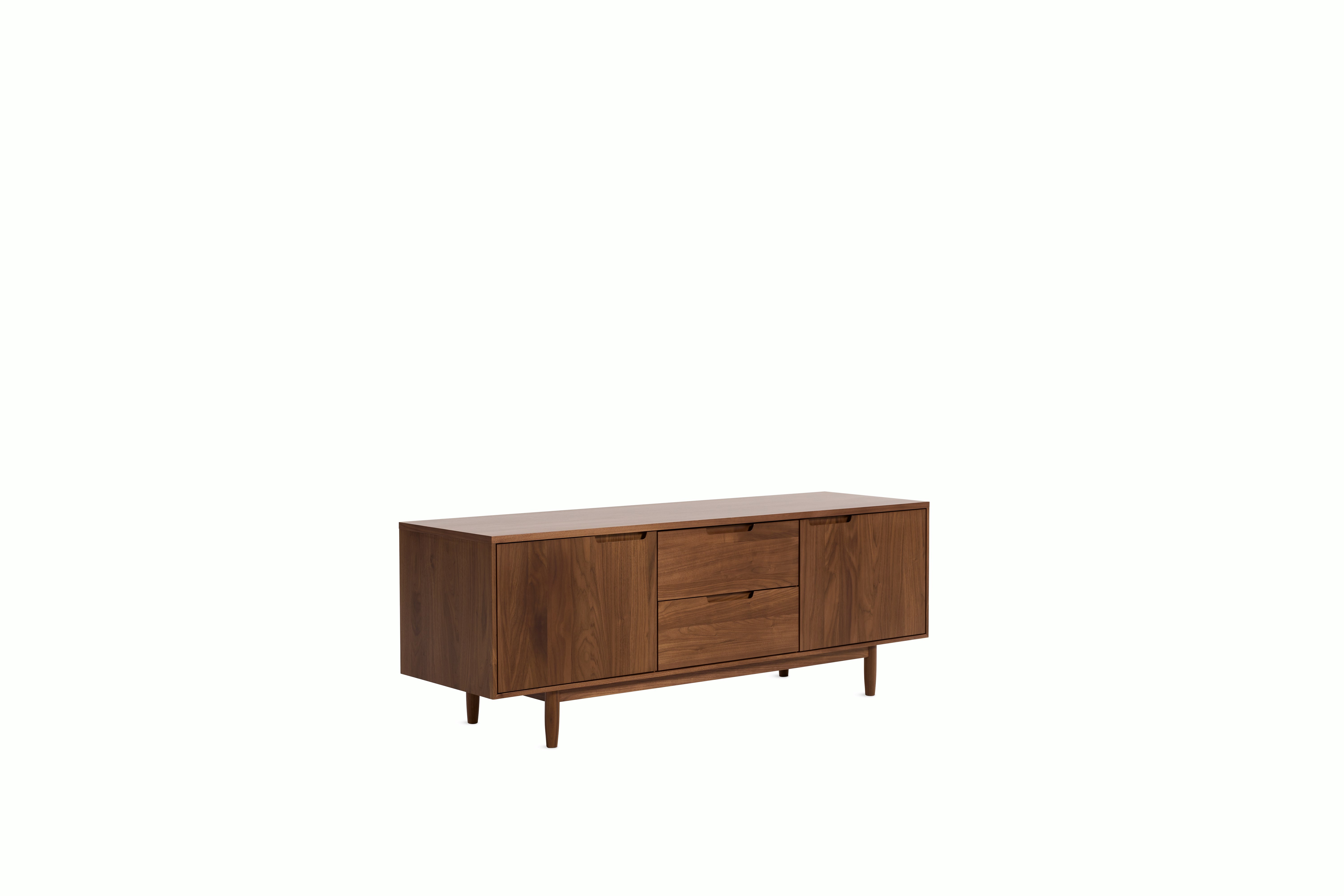 Raleigh Media Unit - 60",  Walnut"