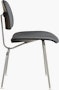 Eames Molded Plywood Dining Chair Metal Base (DCM), Upholstered
