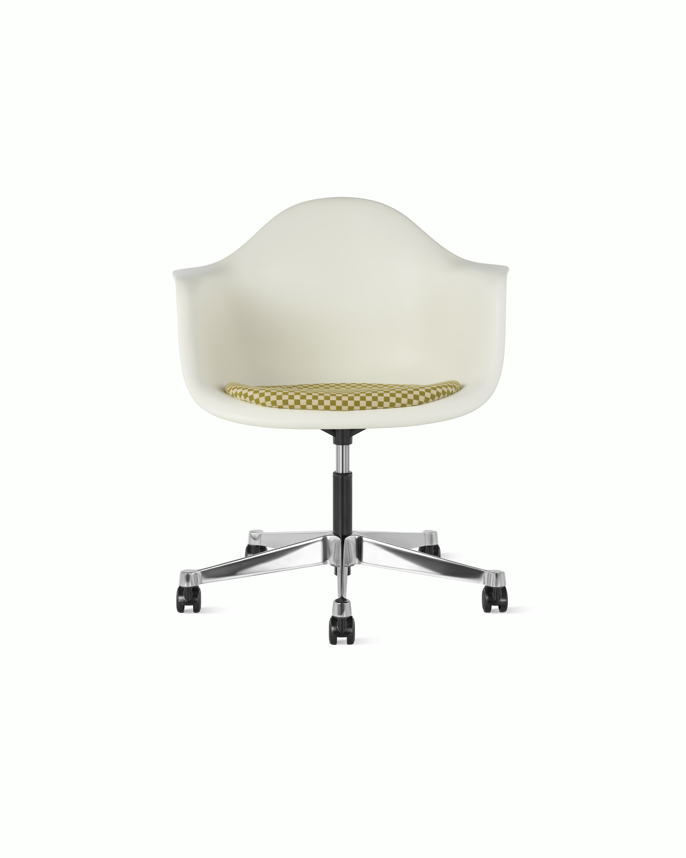 Eames Molded Plastic Task Armchair with Seatpad