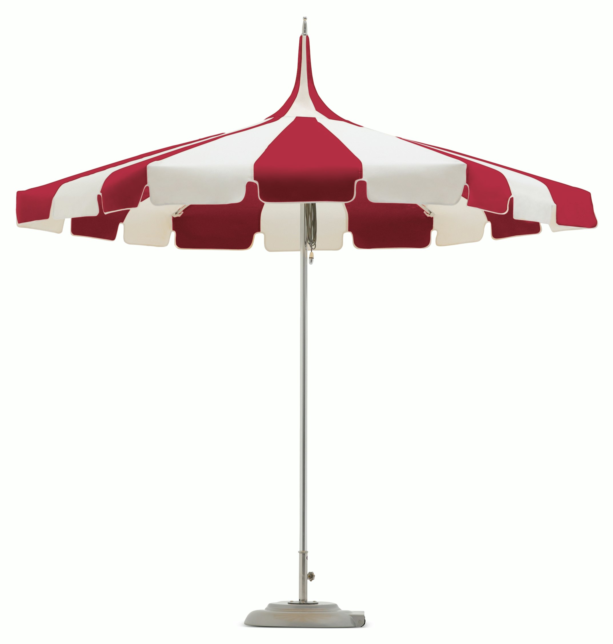 Tuuci Ocean Master Pagoda Umbrella,  Alternating Panel