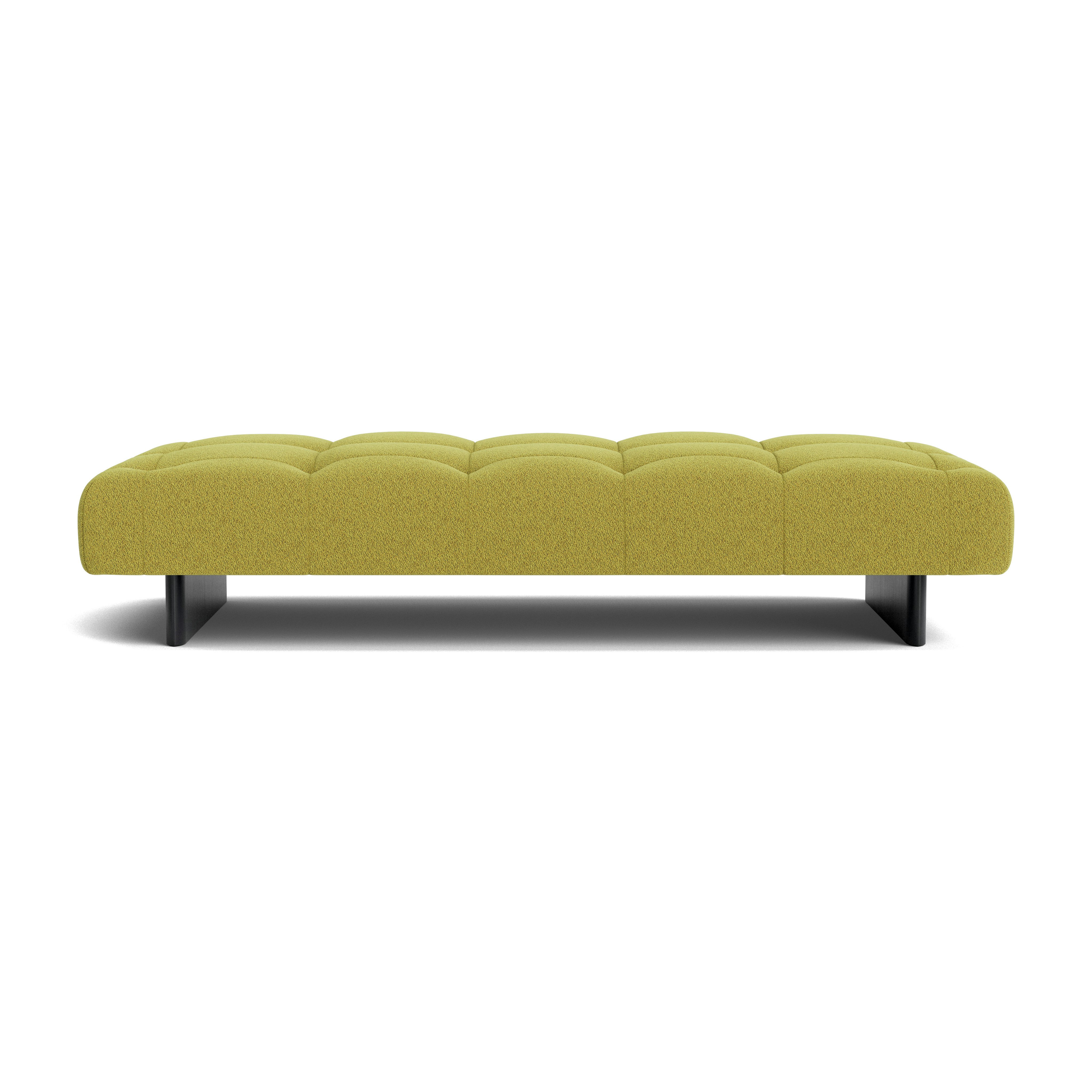Quilton Lift Daybed - Flamiber, Mimosa, Black Lacquered Oak
