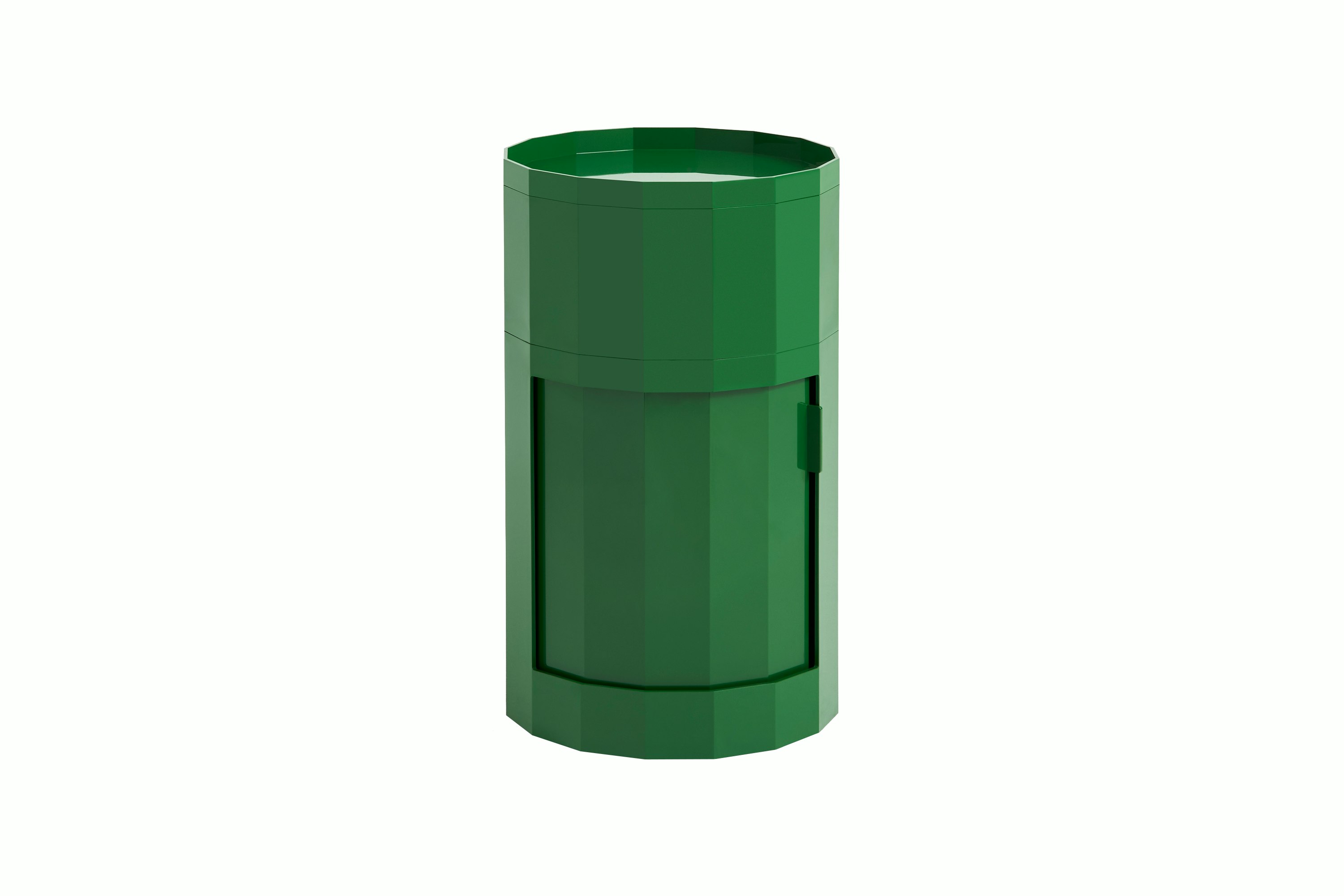 Facet Storage Cabinet - Tall, Spinach Green
