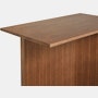 Wood Slit Side Table