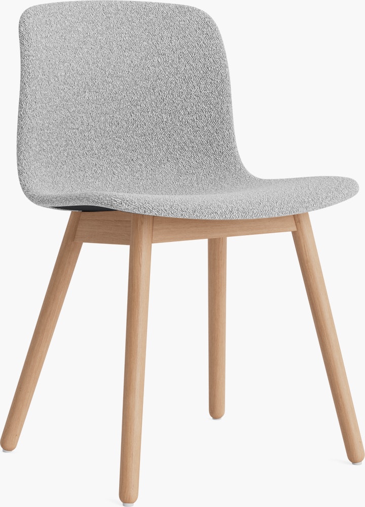 AAC 13 Side Chair - Side Chair, Flamiber, C8 Grey, Matte Lacquered Oak