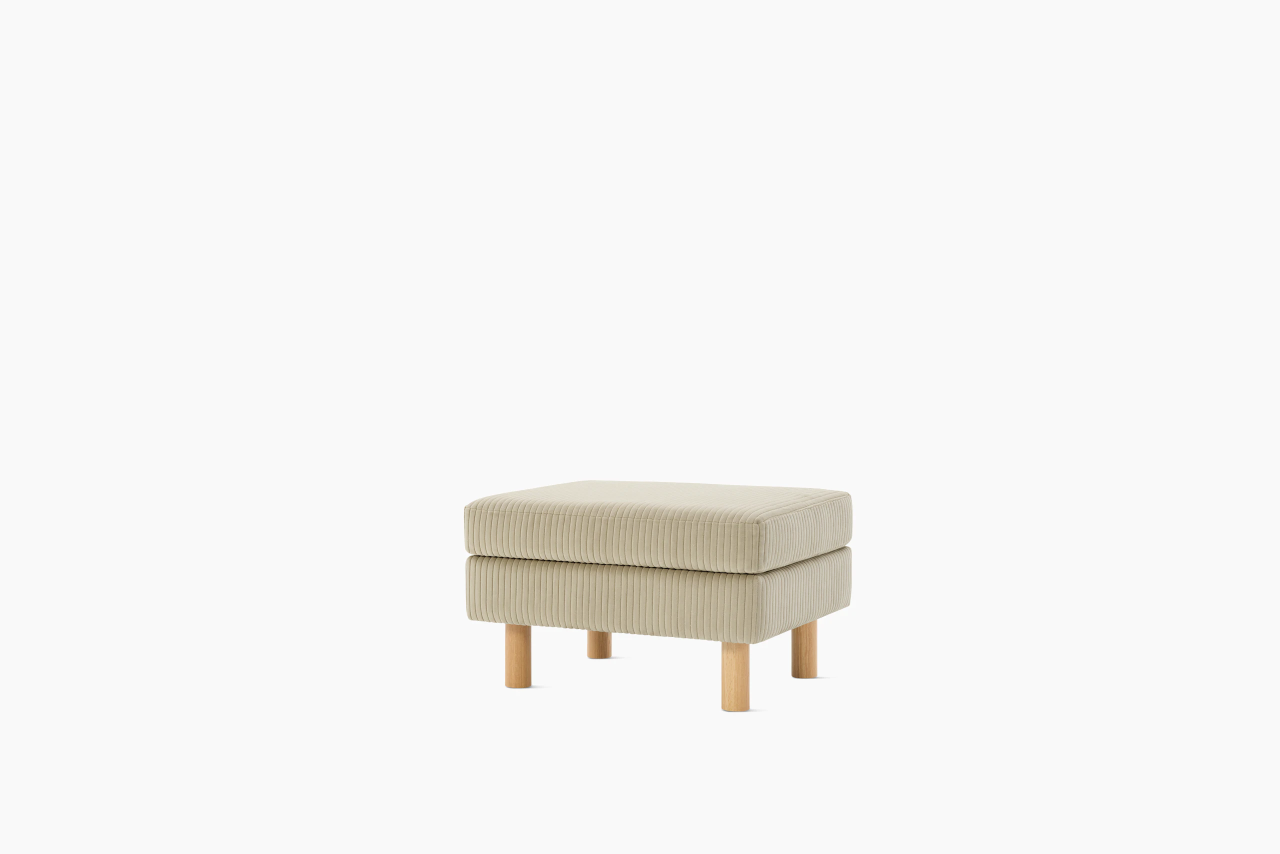 Lispenard Ottoman - 17" H"