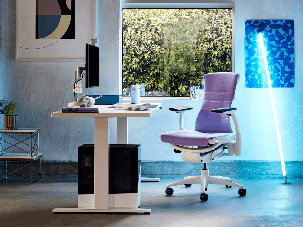 Embody Gaming Chair and Motia Desk