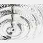 Press Pendant Sphere Clear LED - Glass