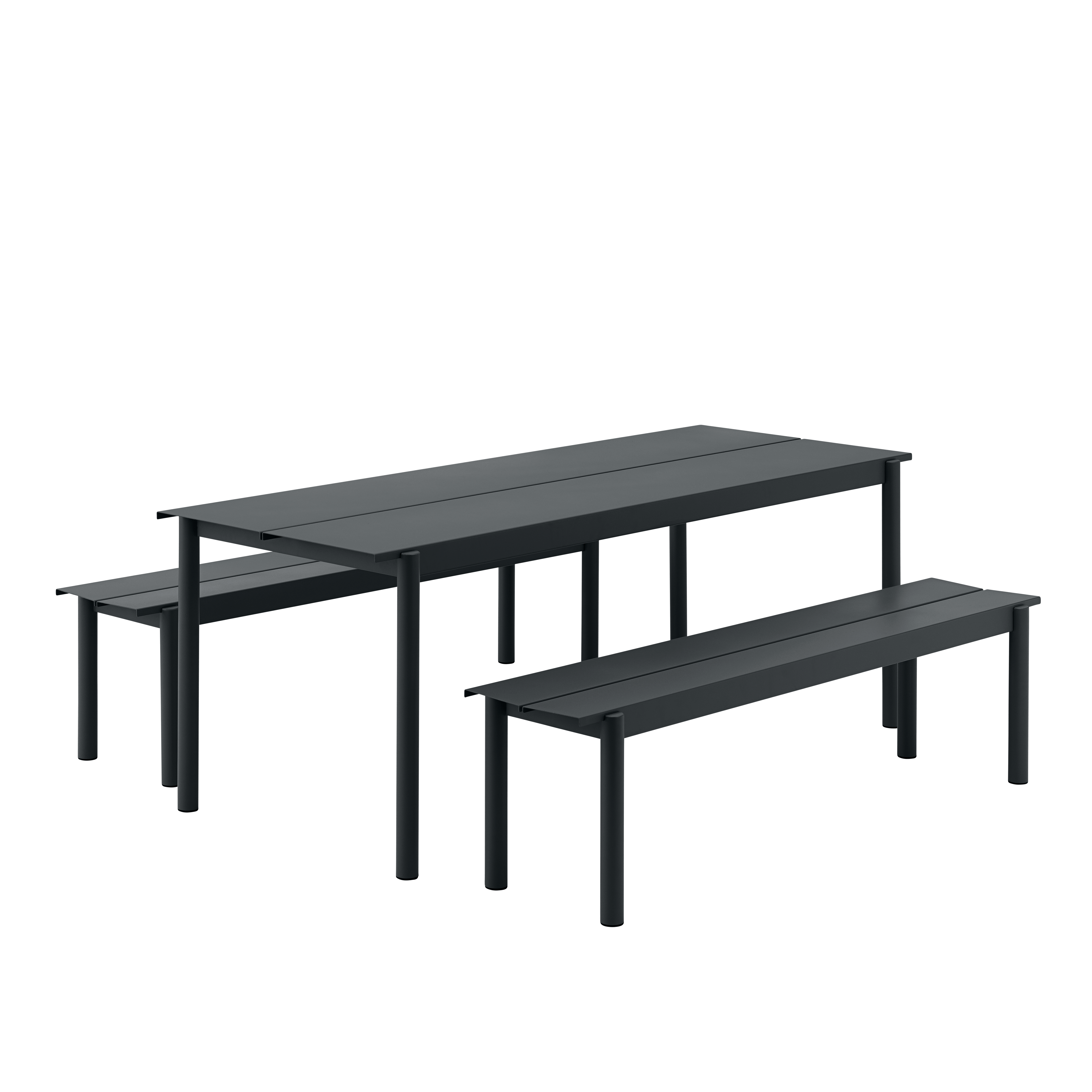 Linear Steel Table