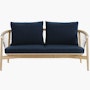Crosshatch Settee Crosshatch Settee