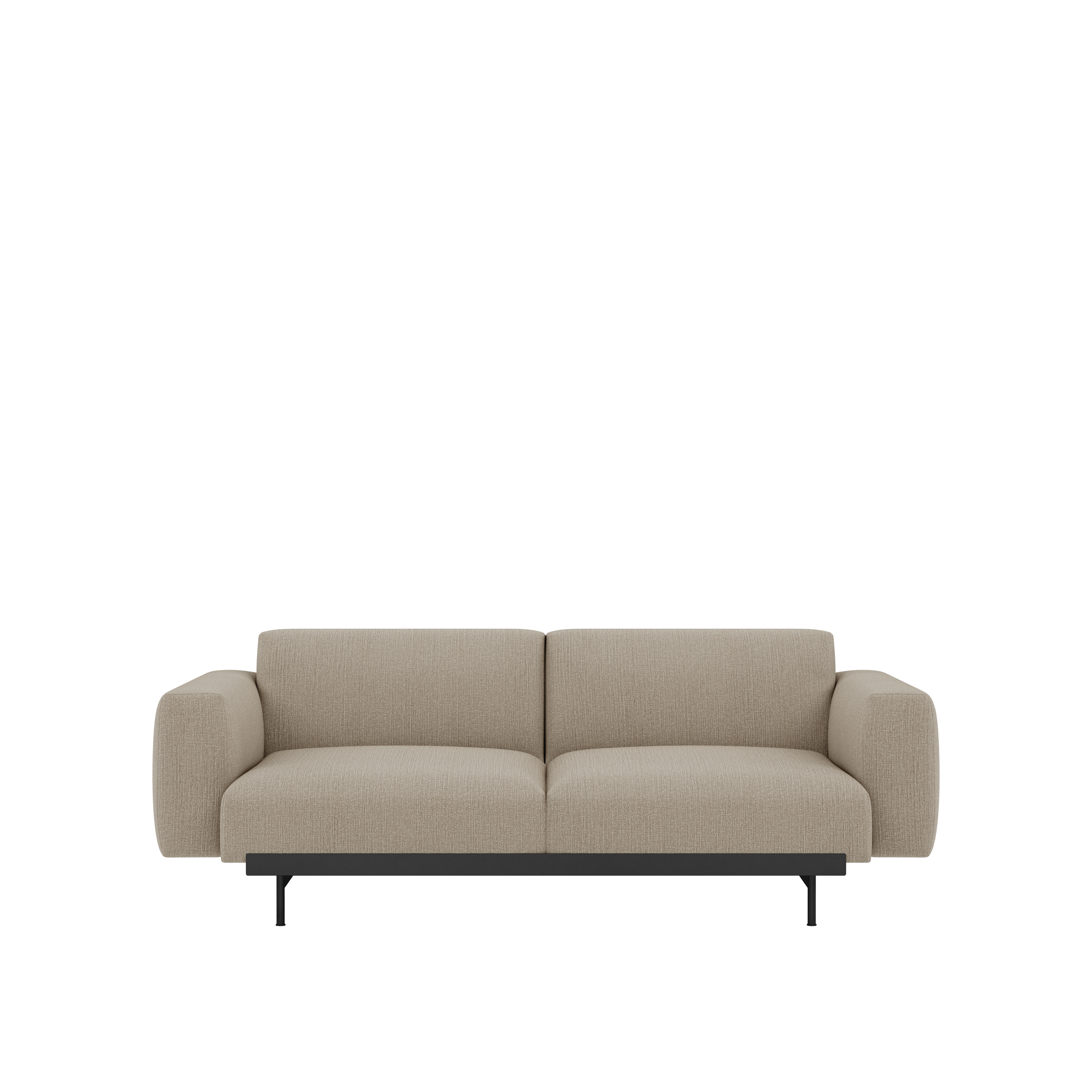 In Situ Modular Sofa- 2 Seater Sofa,  Configuration 1,  Clay,  10 Beige