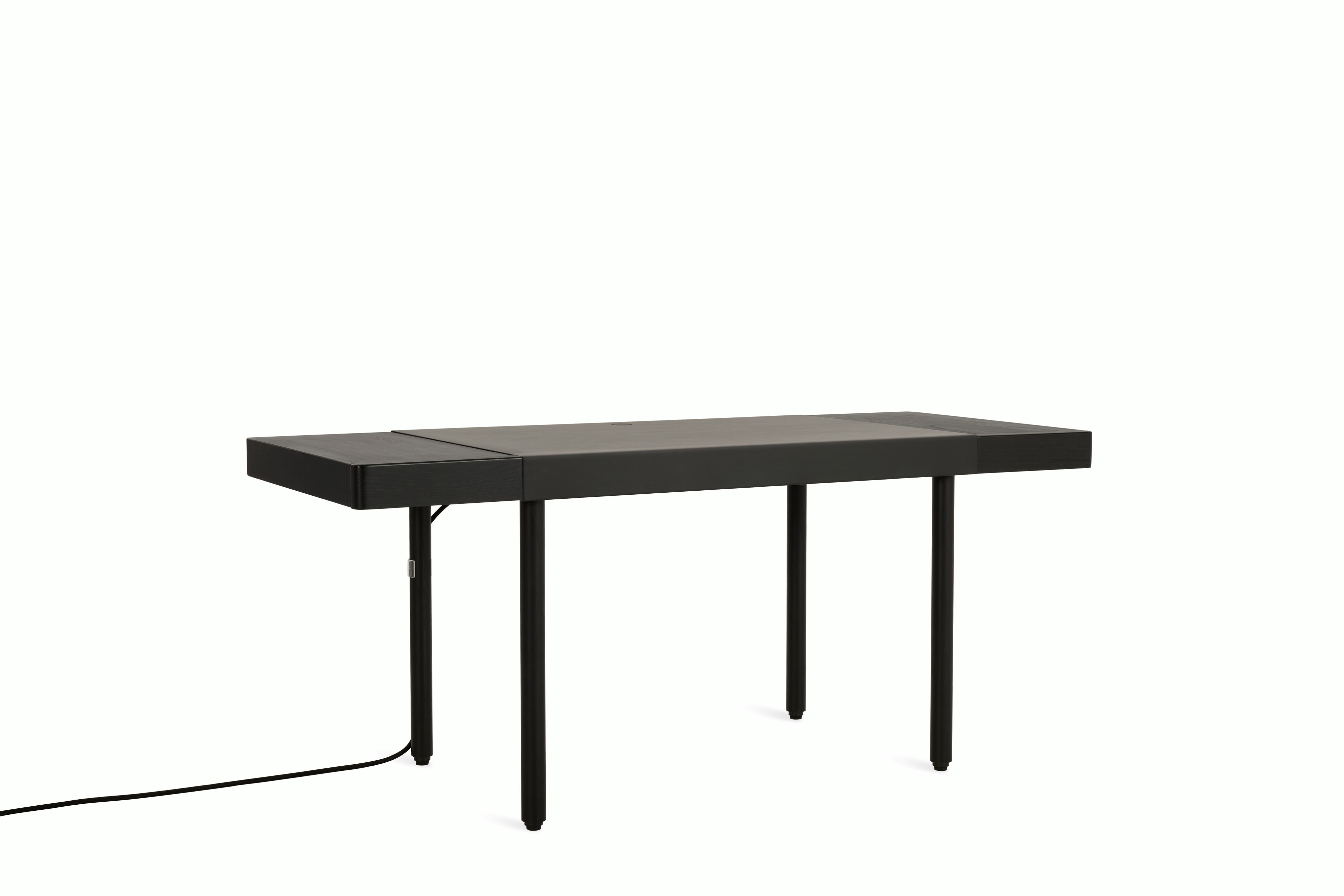 Leatherwrap Sit-to-Stand Desk