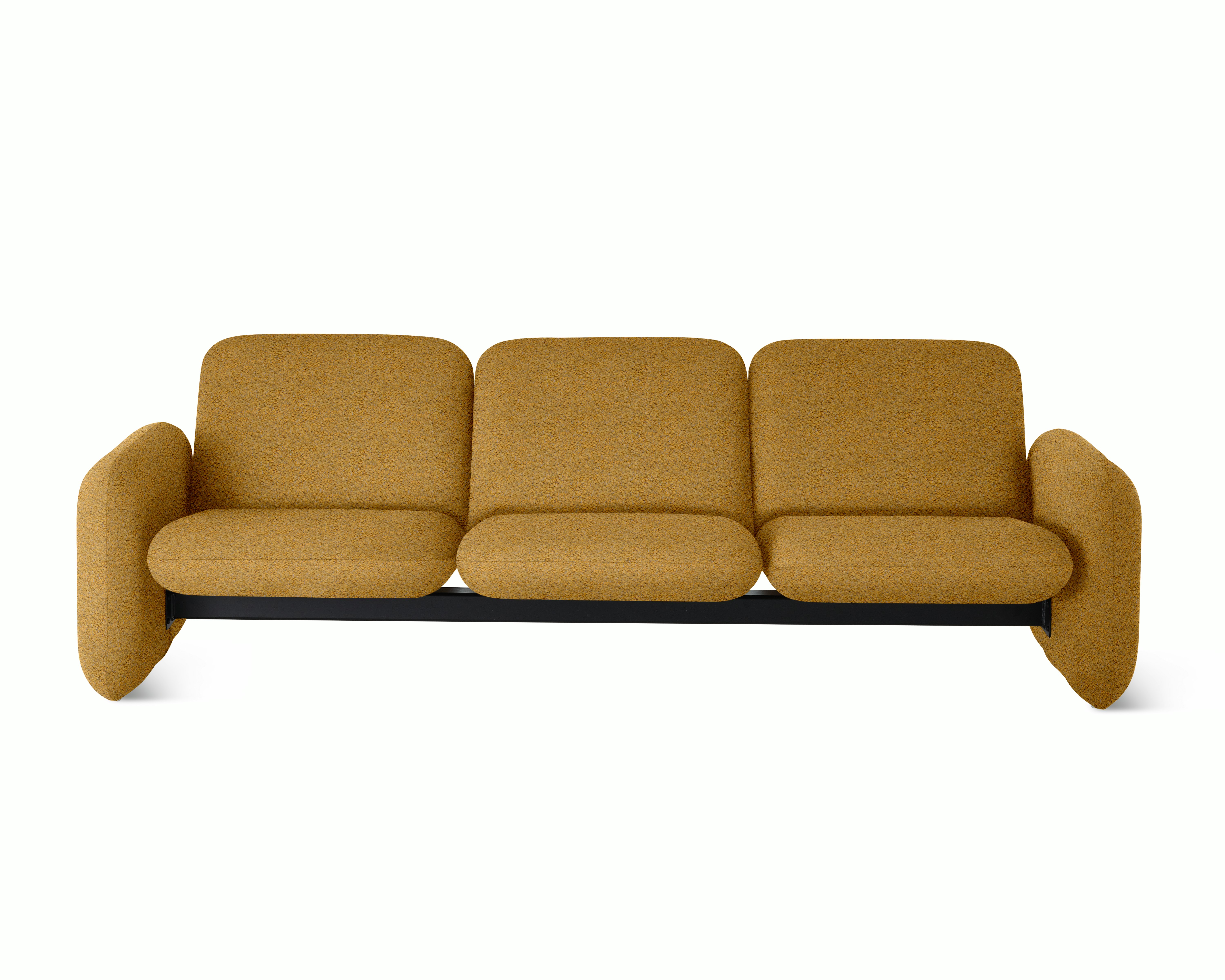 Wilkes Modular Group Three Seat Sofa - Whim,  Mustard Seed