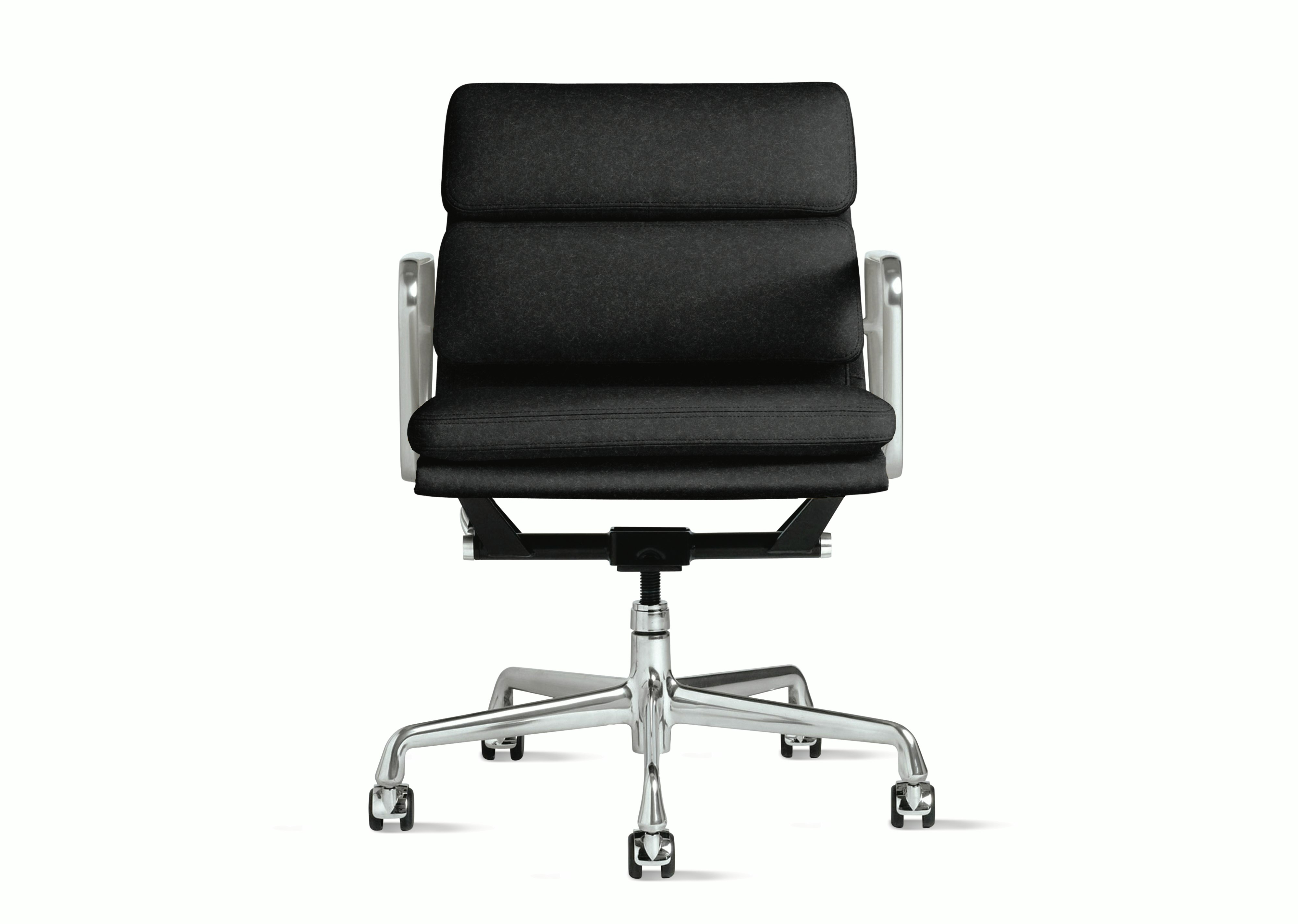 Eames Soft Pad Chair - Management Height,  Manual Lift
