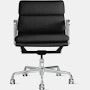 Eames Soft Pad Chair - Management Height,  Manual Lift