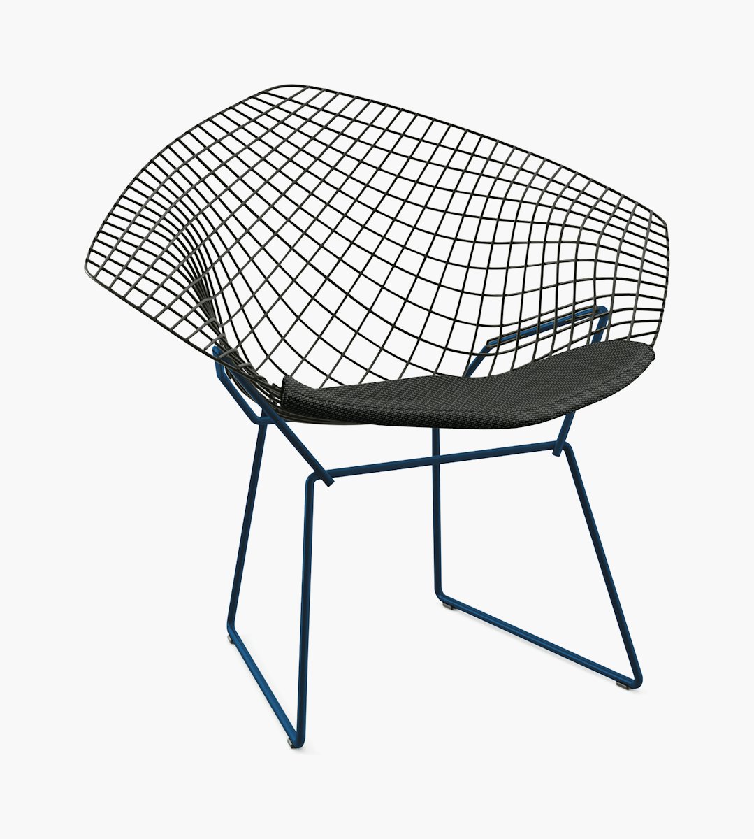 Bertoia Two-Toned Diamond Lounge Chair