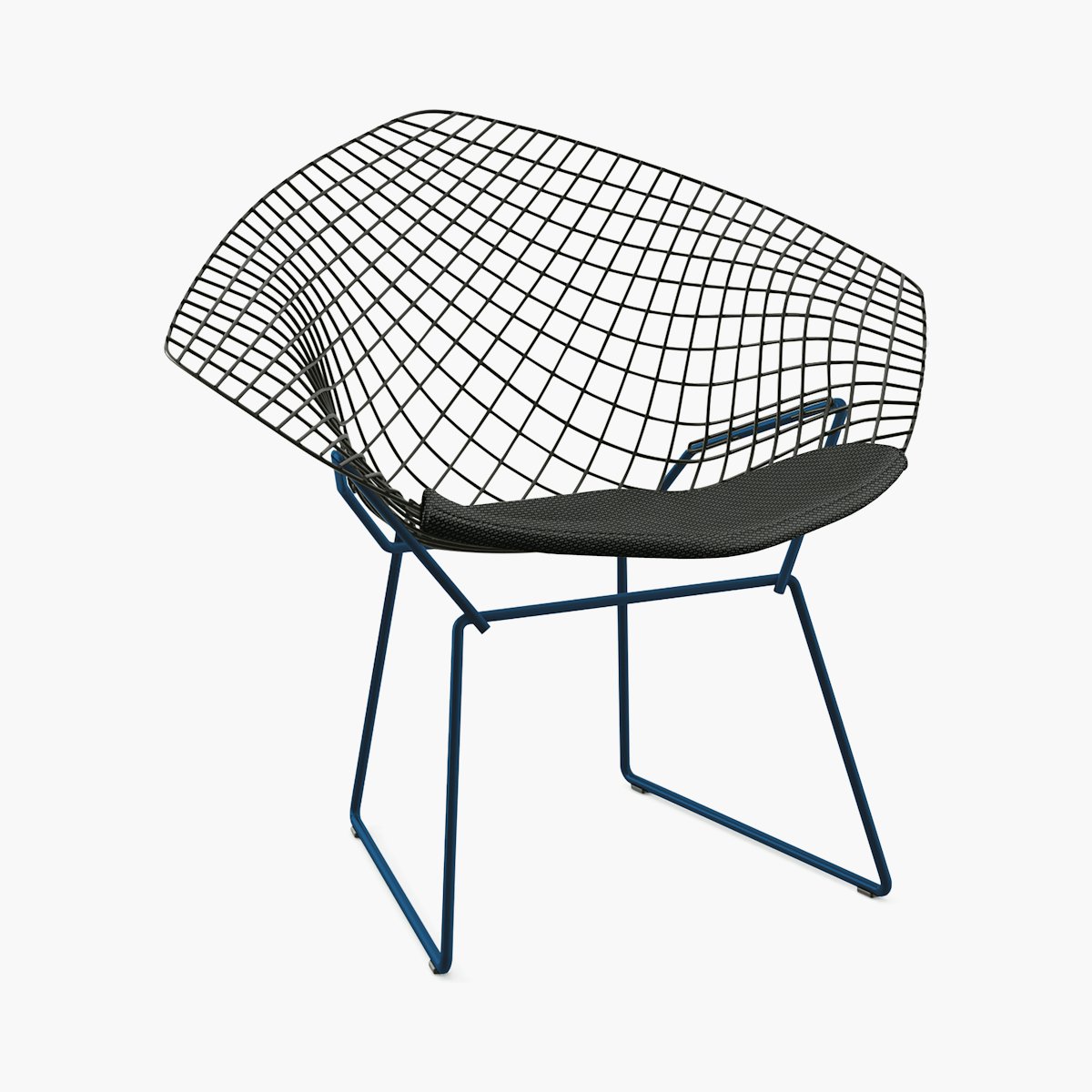 Bertoia Diamond Lounge Chair, Two-Tone