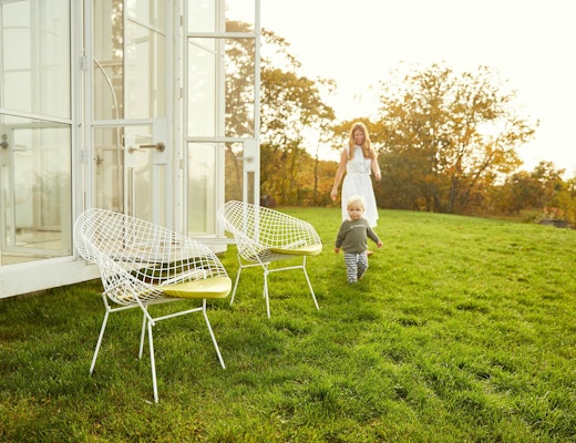 Bertoia Diamond Chairs Bertoia diamond chair outdoor