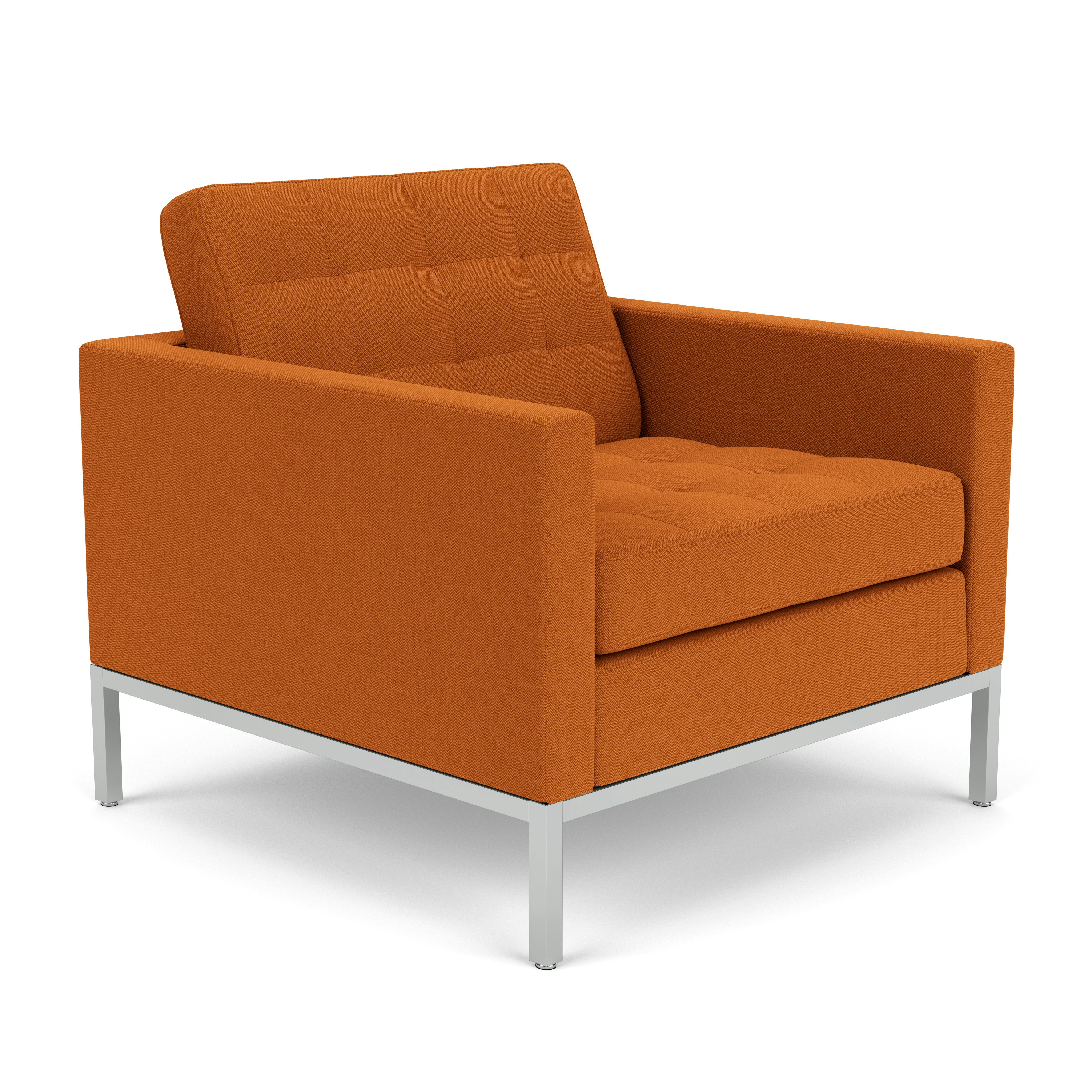 Florence Knoll Lounge Chair -  Hourglass, Sunshine