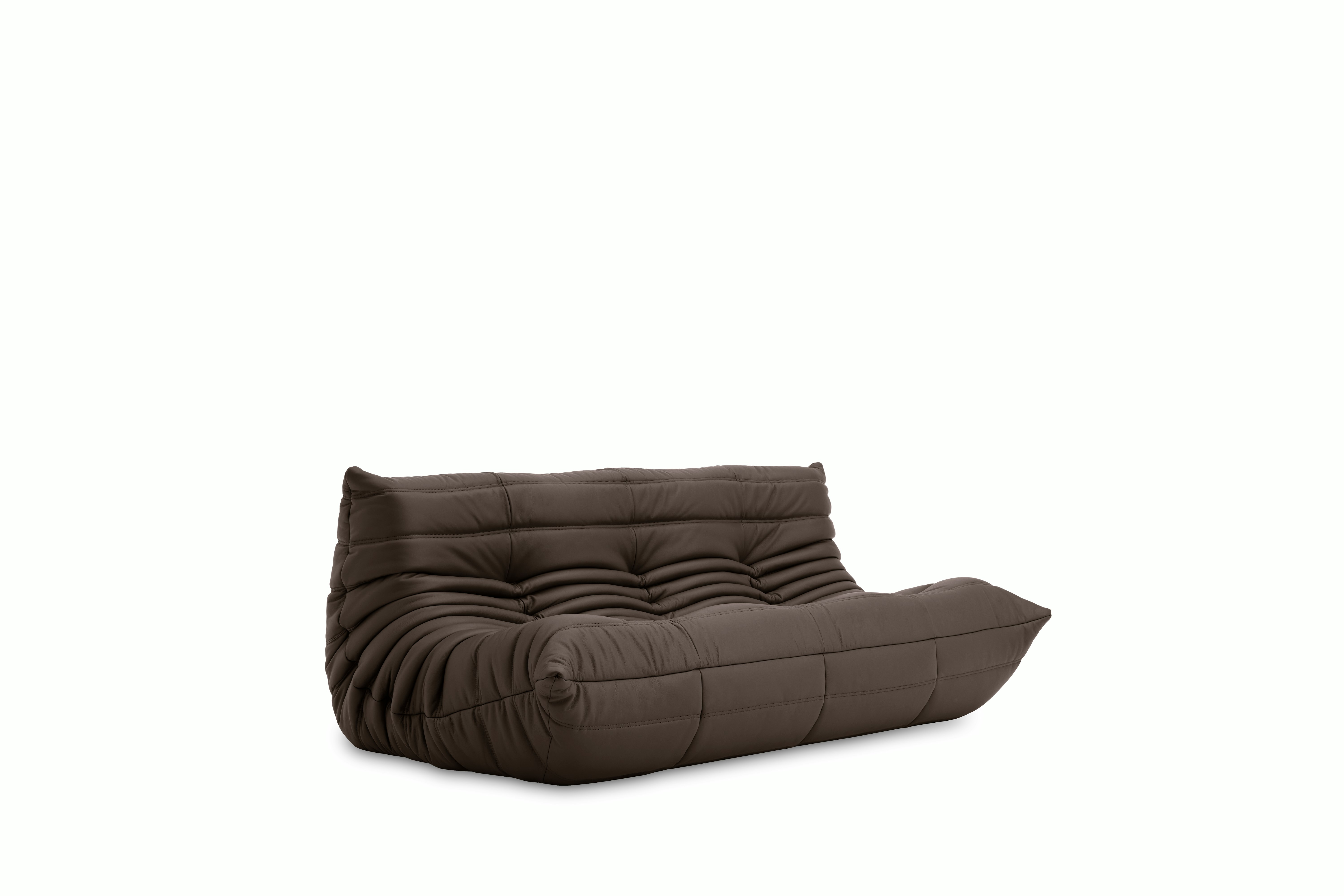 TOGO Sofa - Opera Leather,  tobacco