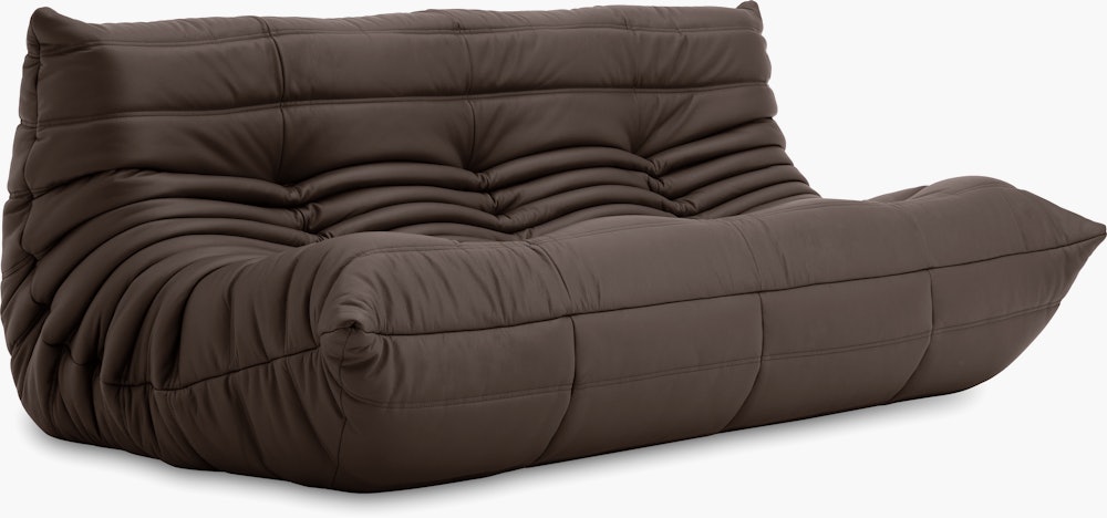 TOGO Sofa - Opera Leather,  tobacco