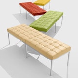 Florence Knoll Bench Florence Knoll Benches in Spinneybeck leather