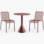 Palissade Café Set Palissade Café Set, Cone Table Round