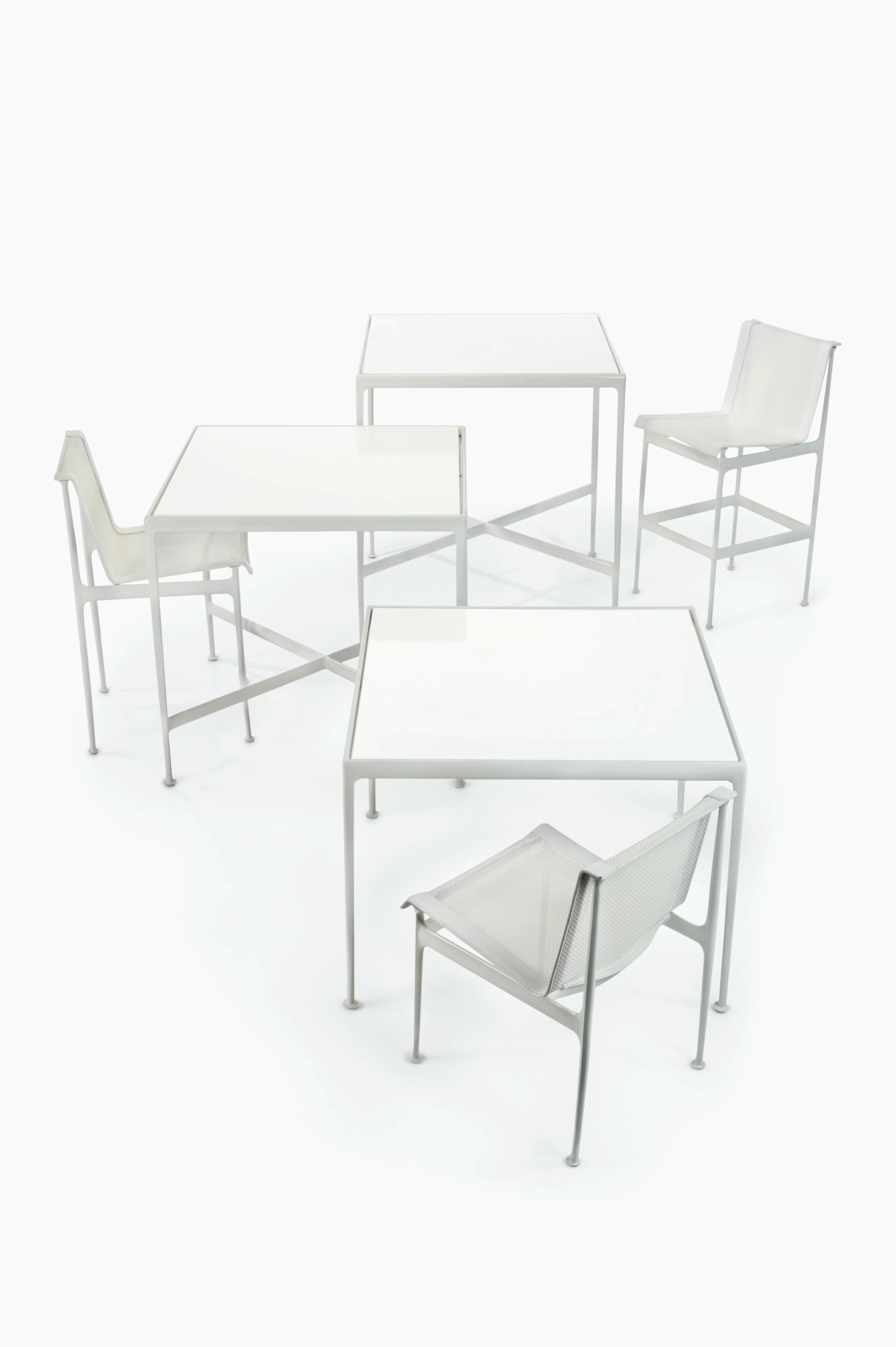 1966 Barstool, 1966 Dining Chair, 1966 Dining Table