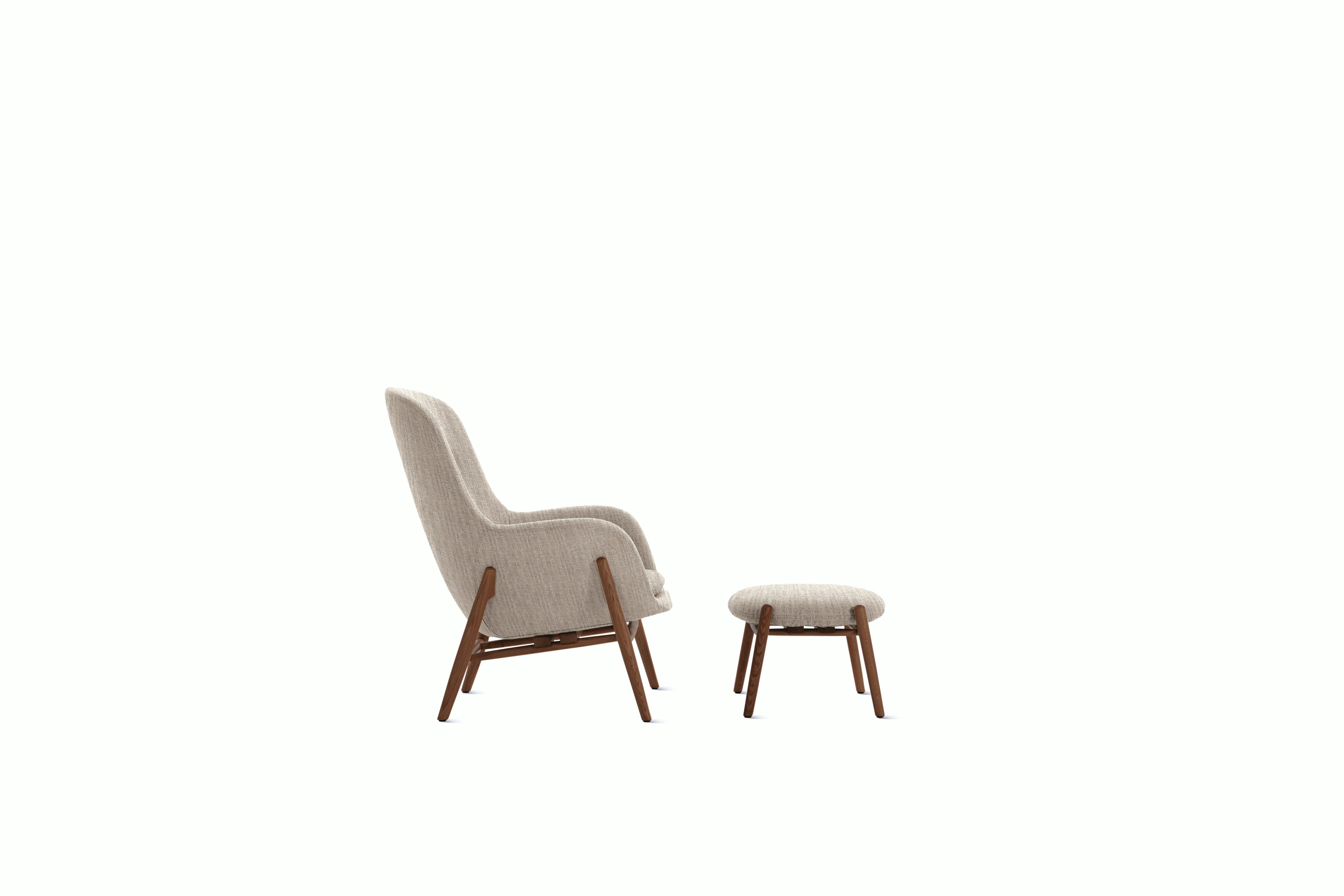 Nora Lounge Chair And Ottoman – Design Within Reach