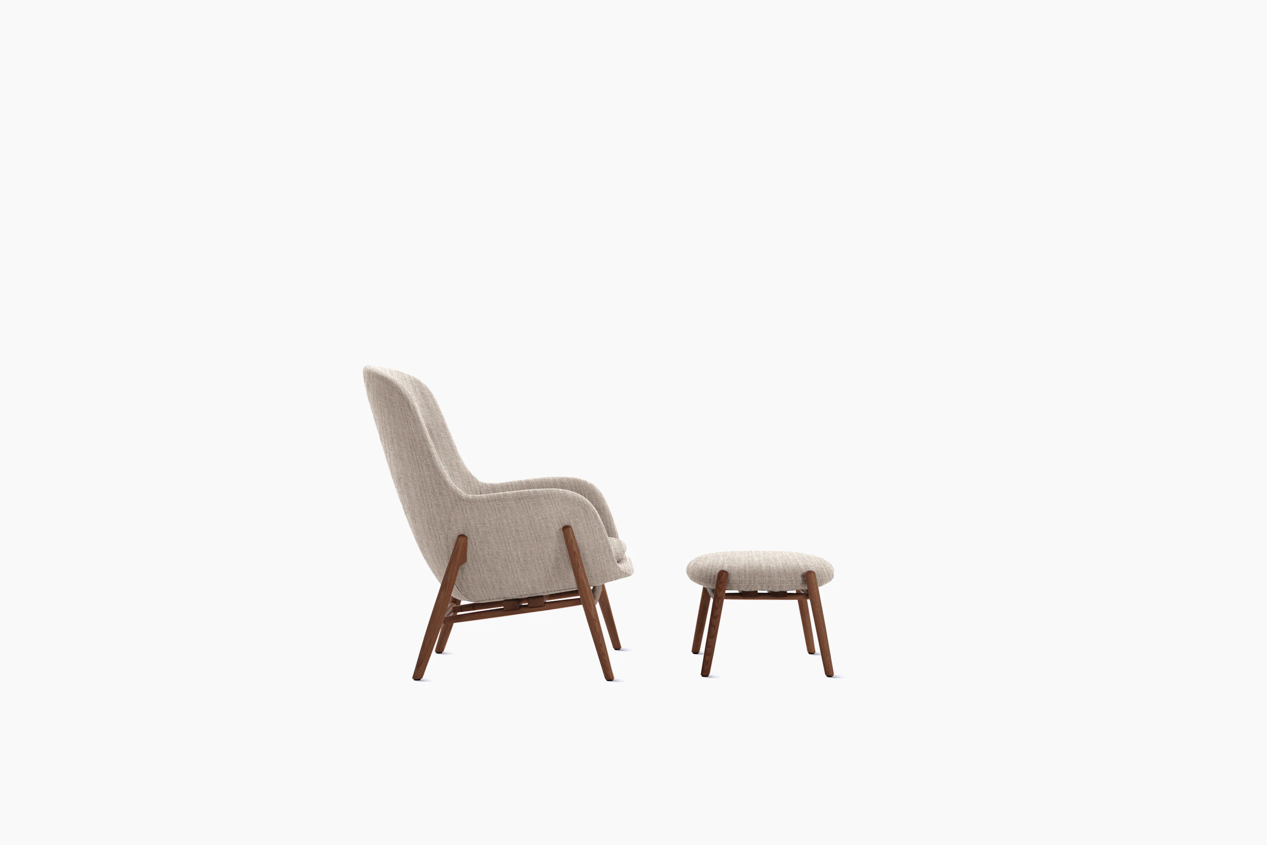 Nora Lounge Chair & Ottoman