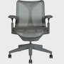 Cosm Task Chair Low Back Adjustable Arm