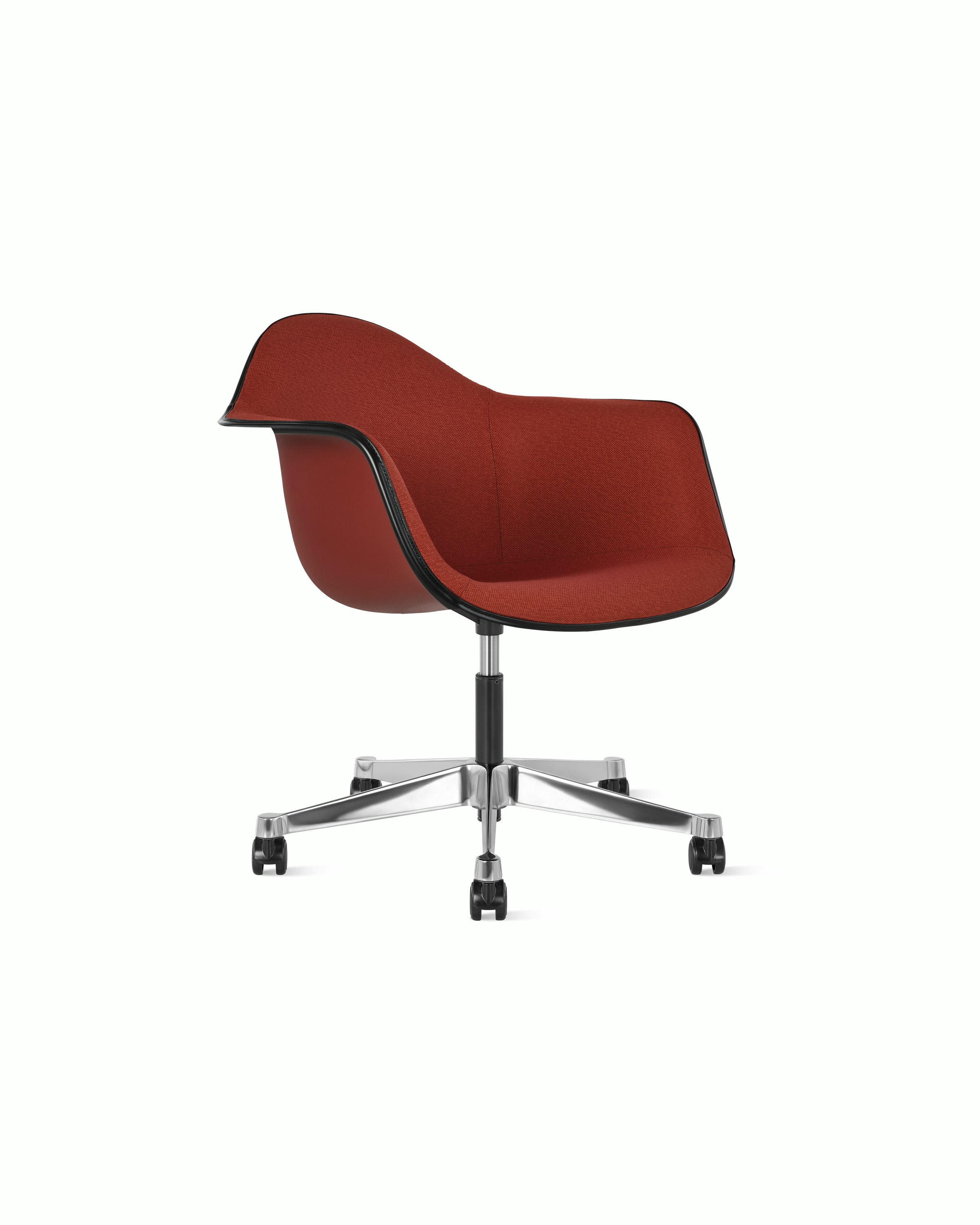 Eames Upholstered Molded Plastic Task Armchair